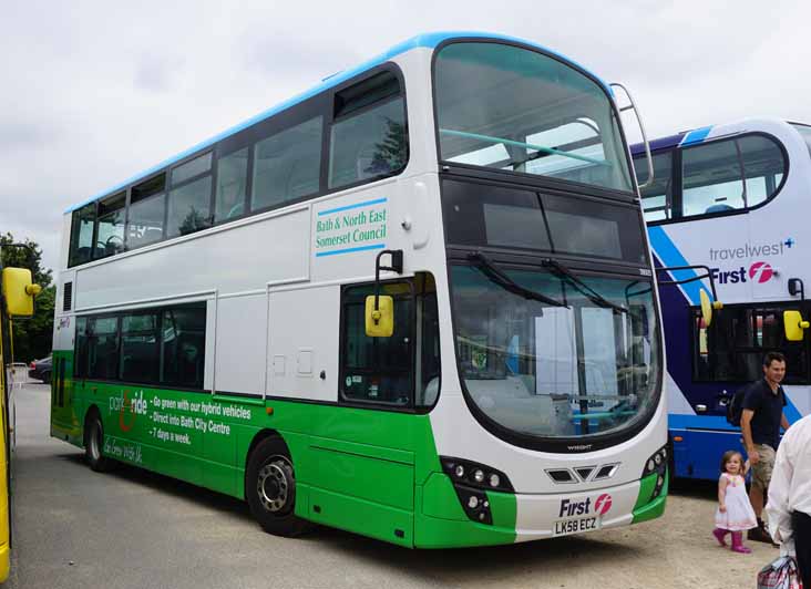 First West of England Wright Gemini 2 hybrid 39005